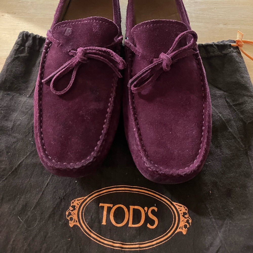 *Mens Tods Suede Driver 6.5/7.5 US*